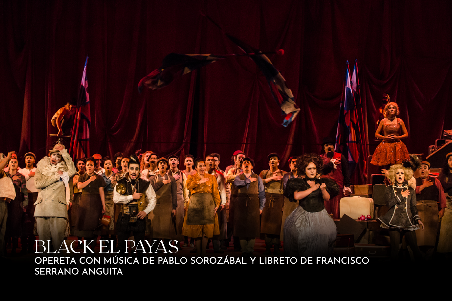 Black el payaso Opereta con música de Pablo Sorozábal y libreto de