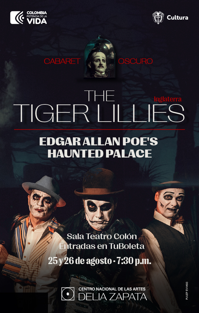 THE TIGER LILLIES Edgar Allan Poe's Haunted Palace MARTYN JACQUES, PAUL GOLUB