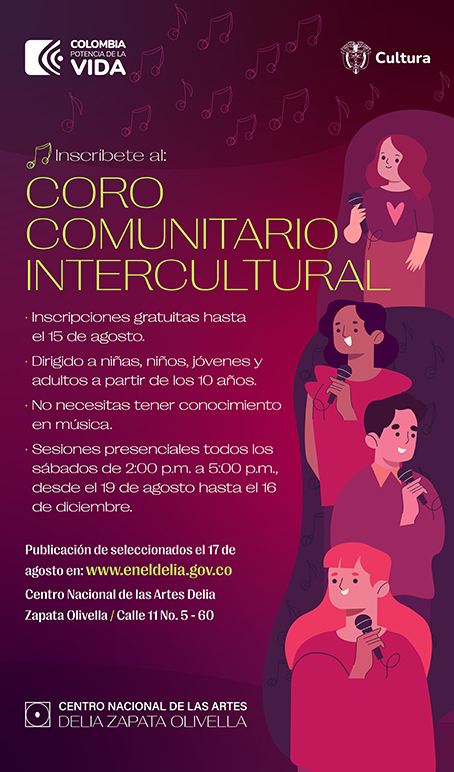 Coro Comunitario Intercultural en el CNA