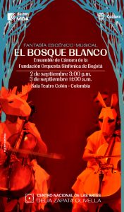 Bosque blanco concierto Sinfónica Nacional en el CNA EnElDelia