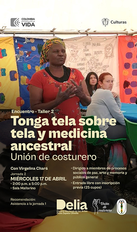 Taller 2 – Tonga tela sobre tela y medicina ancestral