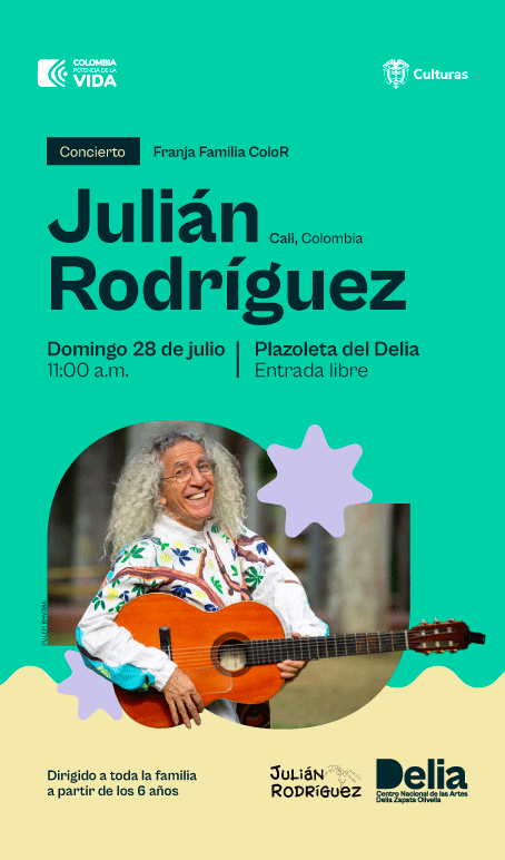 Julián Rodríguez trae un espectáculo músico-teatral