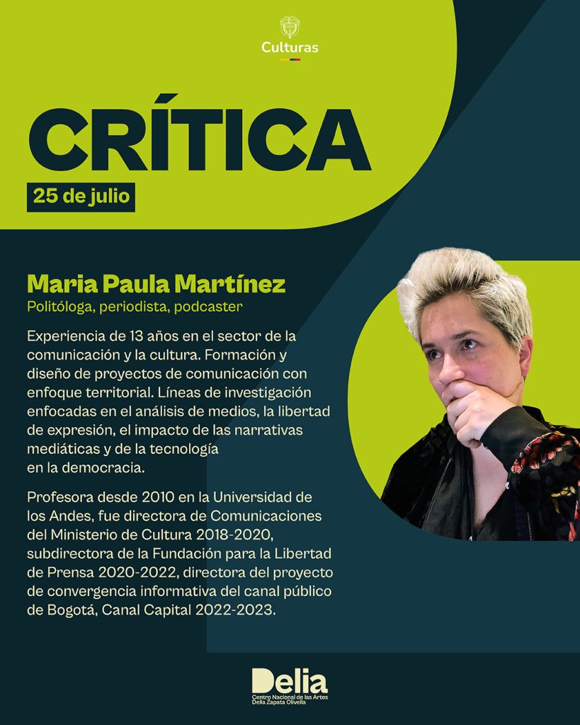 CRÍTICA | Maria Paula Martínez 25 de julio