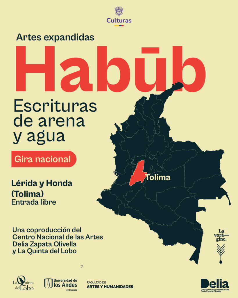 La obra de artes expandidas Habūb gira por el Tolima, en Lérida y Honda