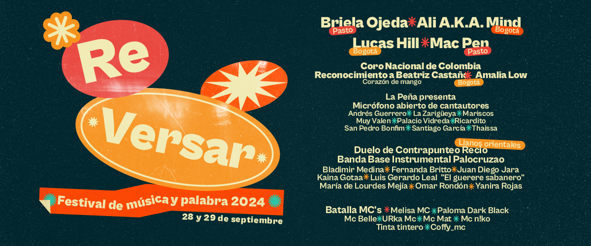 Festival ReVersar del 28 al 29 de septiembre