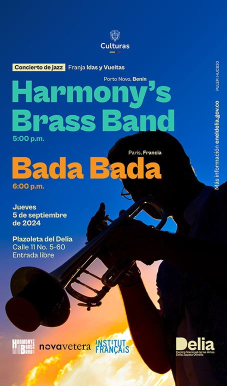 Jazz en el Centro Nacional de las Artes con Bada BAD y Harmonyss Brass Band - Francia