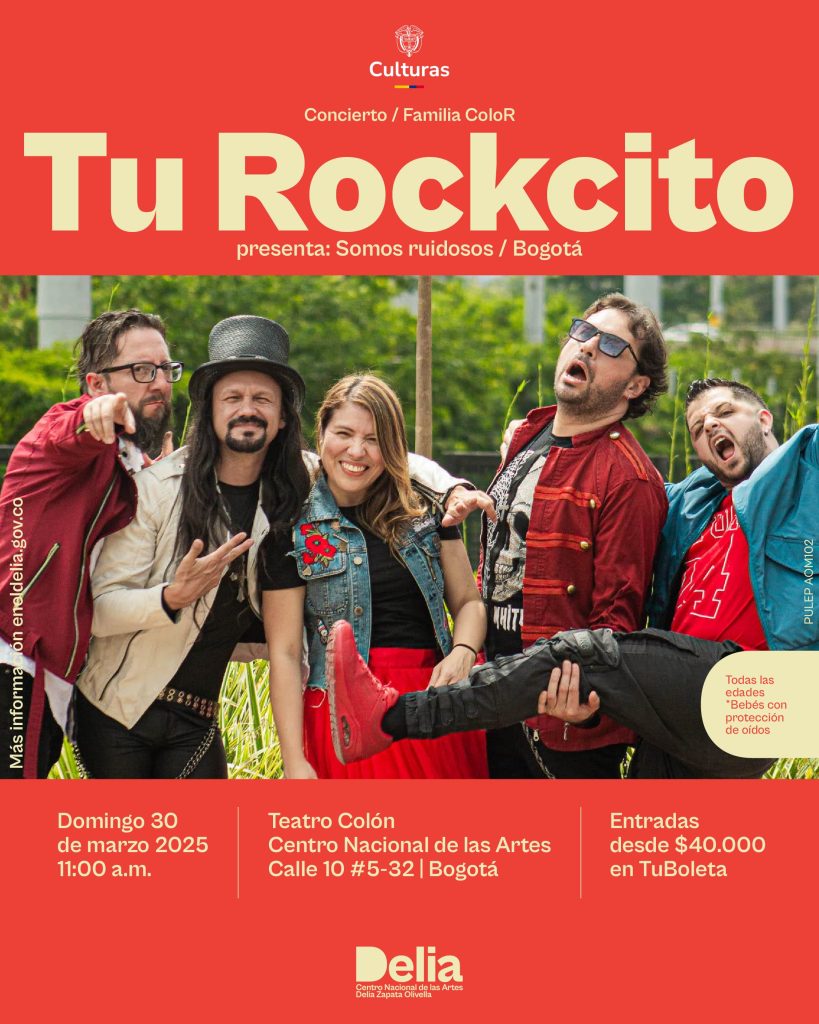 concierto vibrante de Tu Rockcito, la banda que transformó el rock en un juego colectivo para toda la familia.