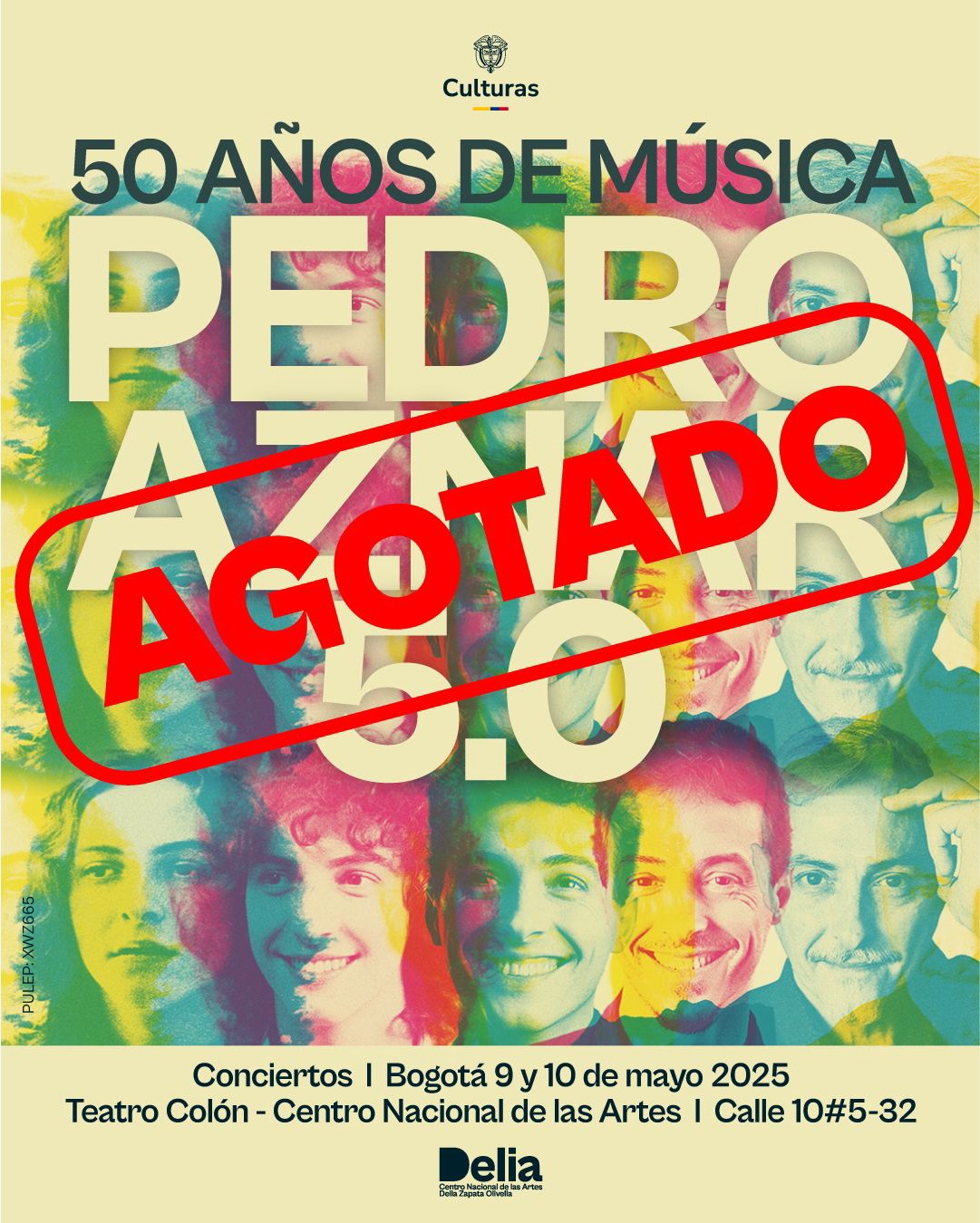 Pedro Aznar agotado segunda fecha.