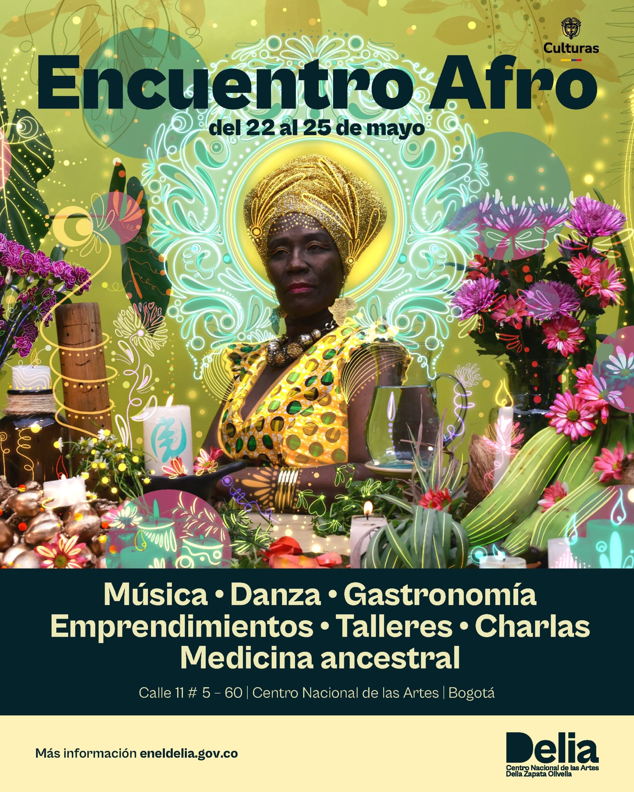 Llega el II Encuentro Afro al Centro Nacional de las Artes, una nueva invitación a celebrar la afrocolombianidad y honrar la herencia africana desde el corazón de Bogotá.