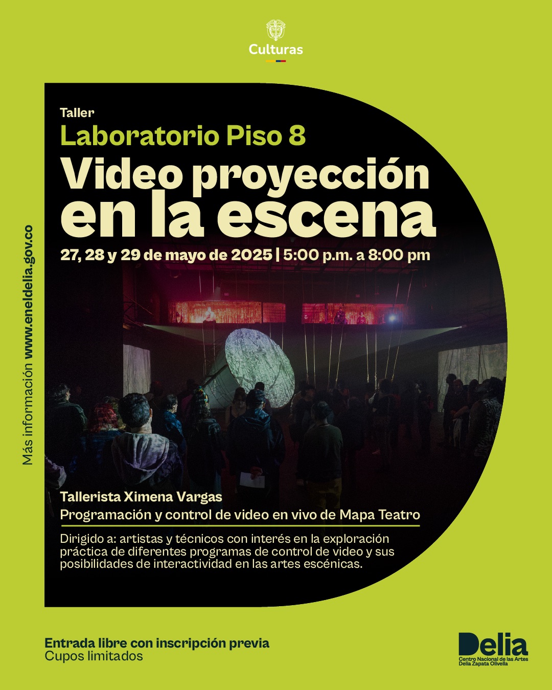LAB Piso 8 – Video Proyección en la Escena