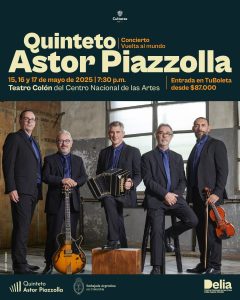 Concierto – Voces del mundo – Quinteto Astor Piazzolla