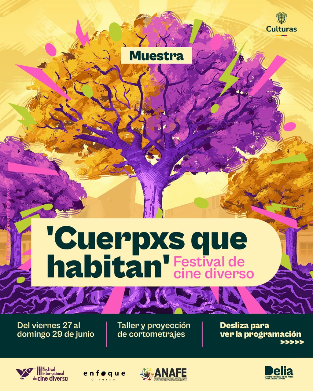 Cuerpxs que Habitan – Festival de cine diverso