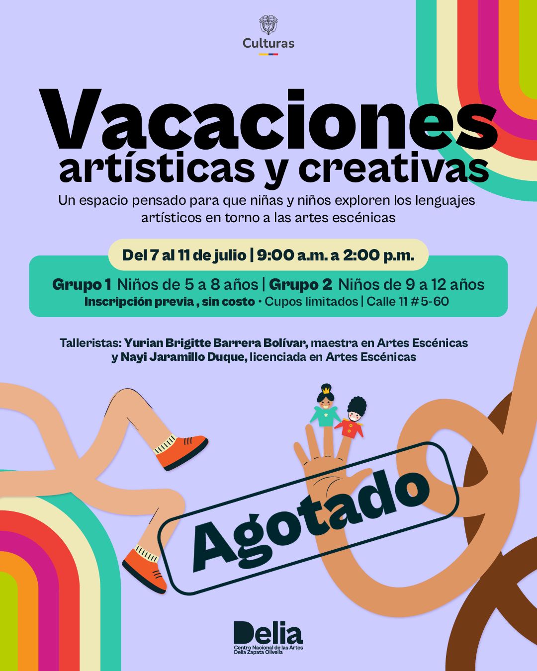 Vacaciones artísticas y creativas