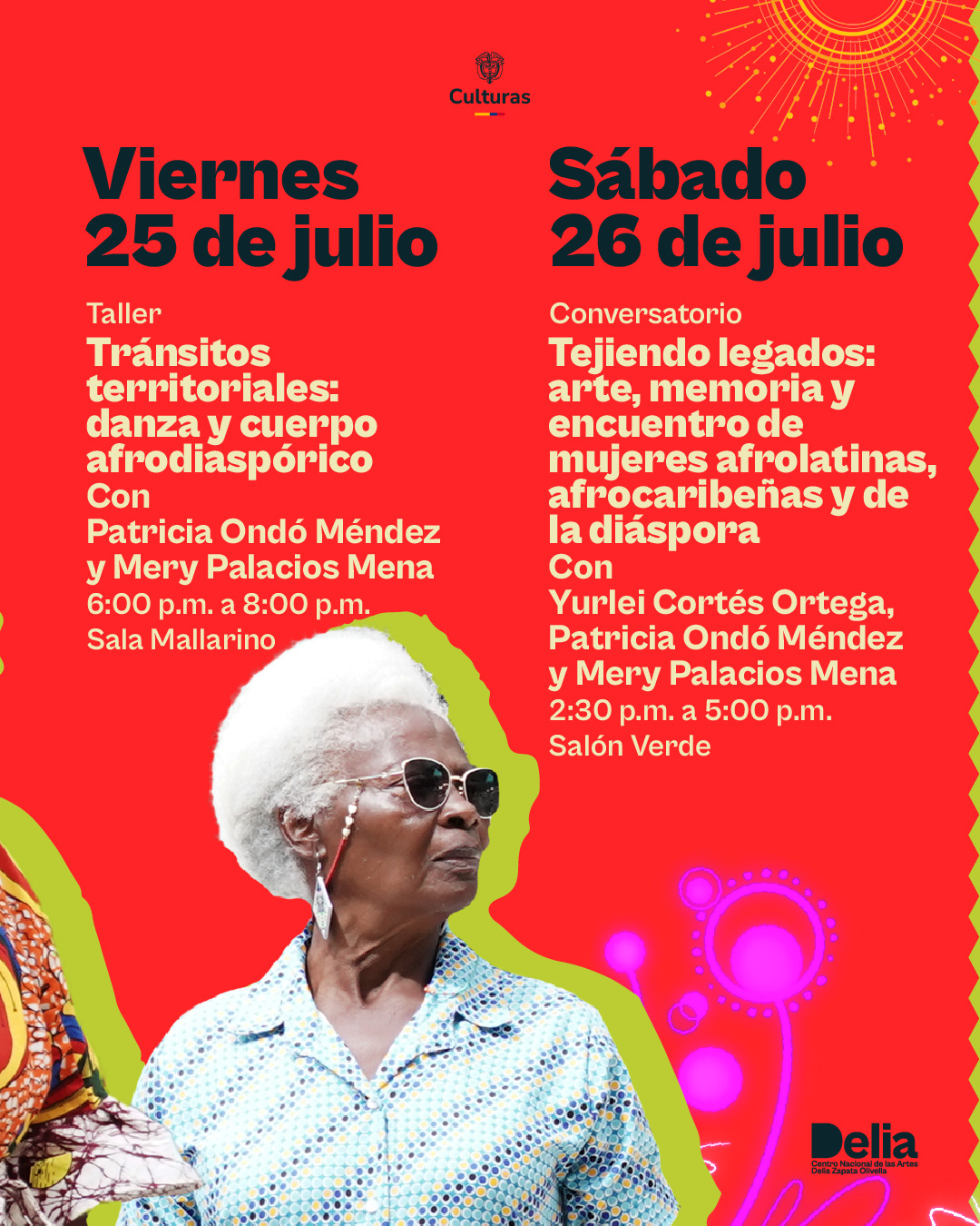 Conversatorio con mujeres afrolatinas, afrocaribeñas y de la diáspora