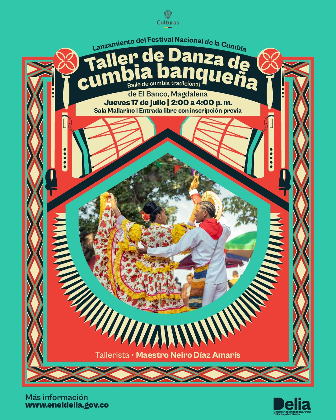 ¡Que suene el tambor y que salga el bailador! Pronto a nuestra casa llega el #EspecialDeLaCumbia.
