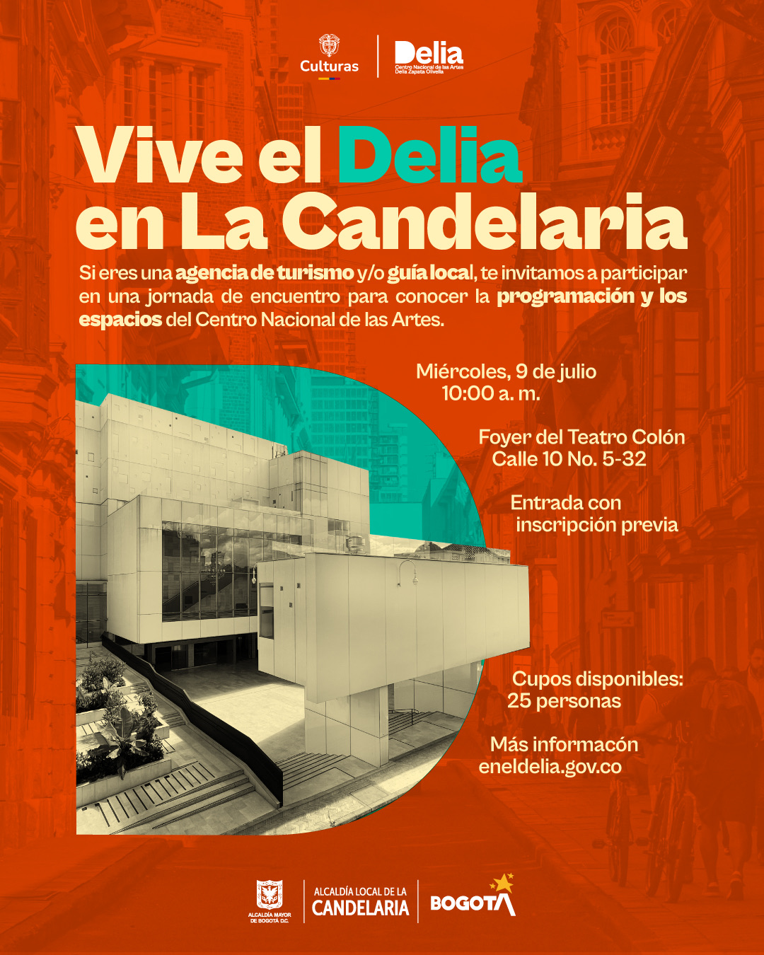 Vive el Delia en La Candelaria