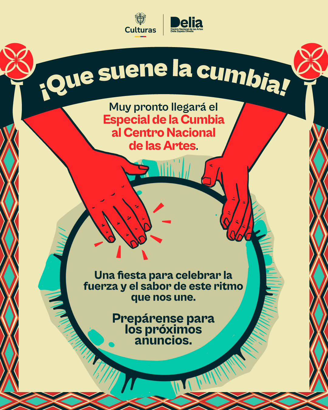 Especial de la cumbia en el CNA
