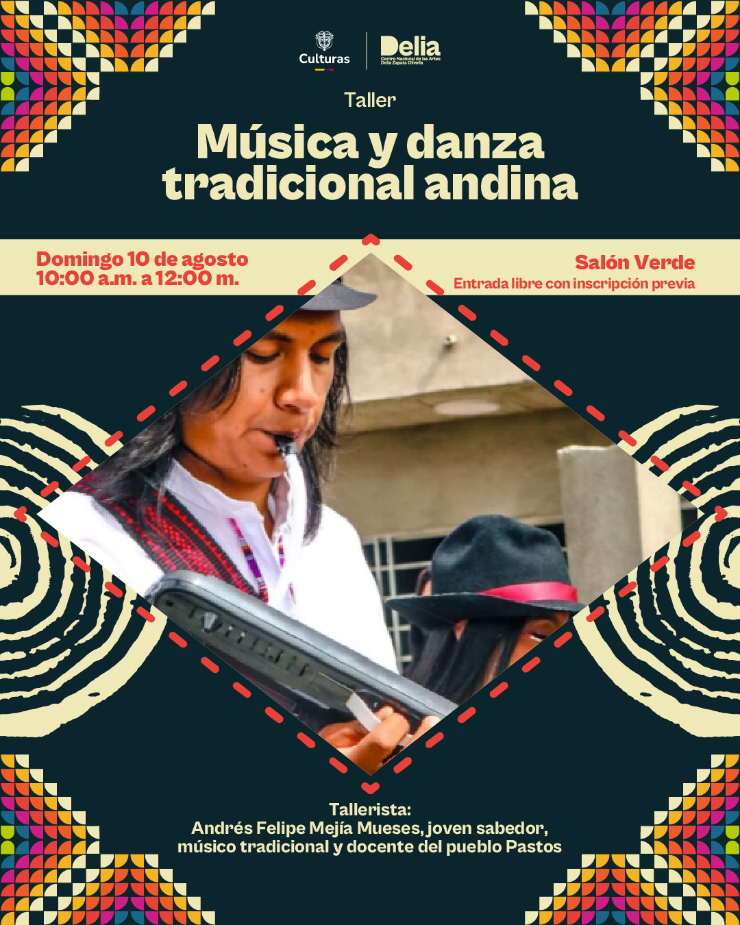 III Pueblos Originarios Abya Yala – Taller – Taller de música y danza tradicional andina de los Pastos