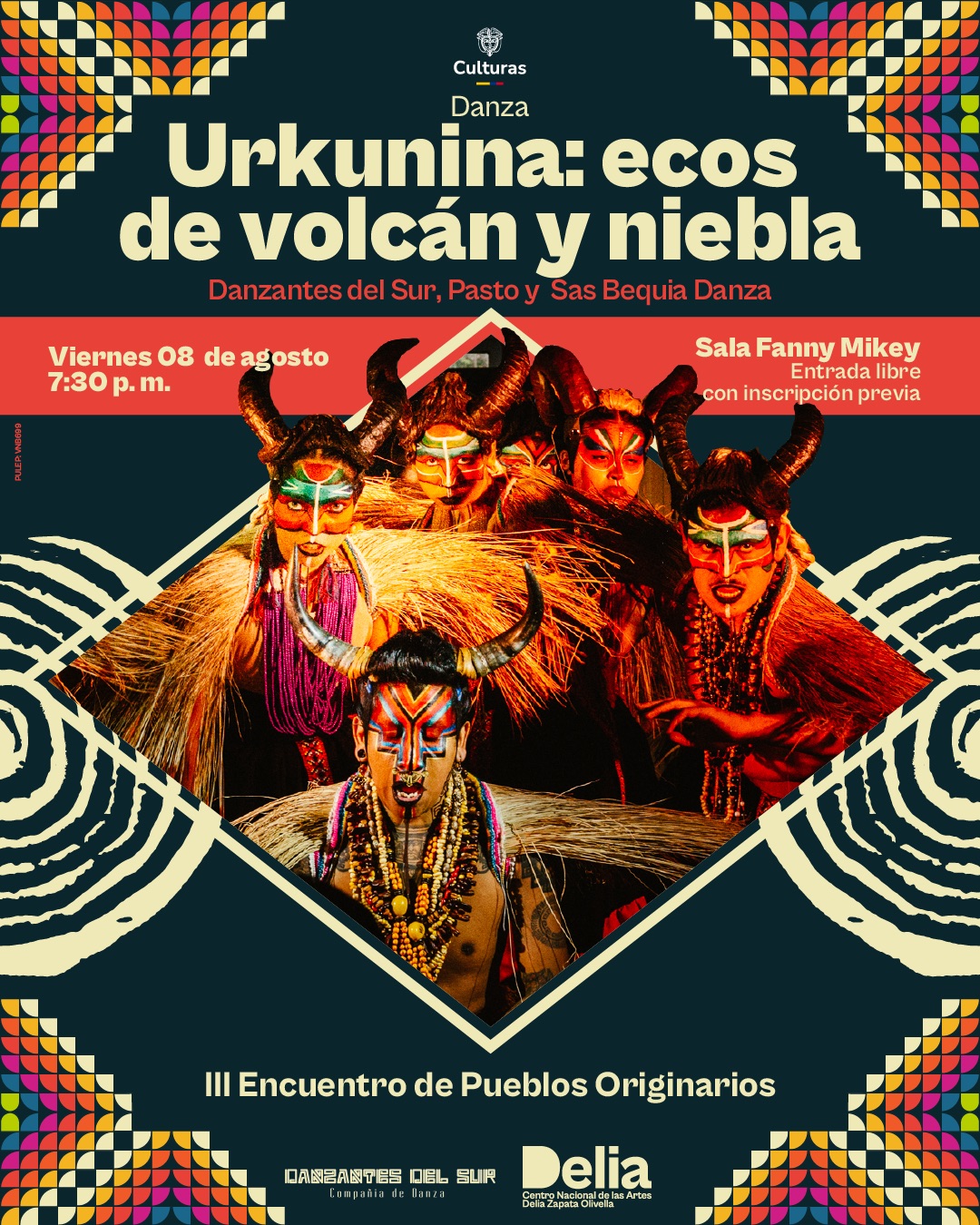 III Pueblos Originarios Abya Yala – Danza – Urkunina: ecos de volcán y niebla