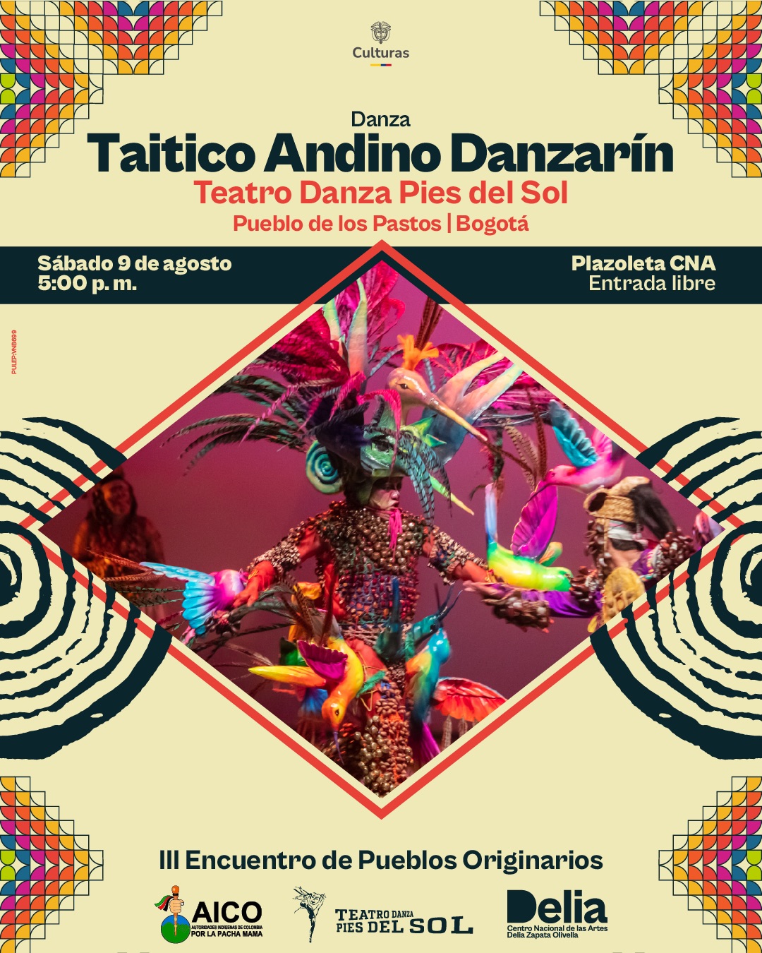 III Pueblos Originarios Abya Yala – Danza – Taitico Andino Danzarín