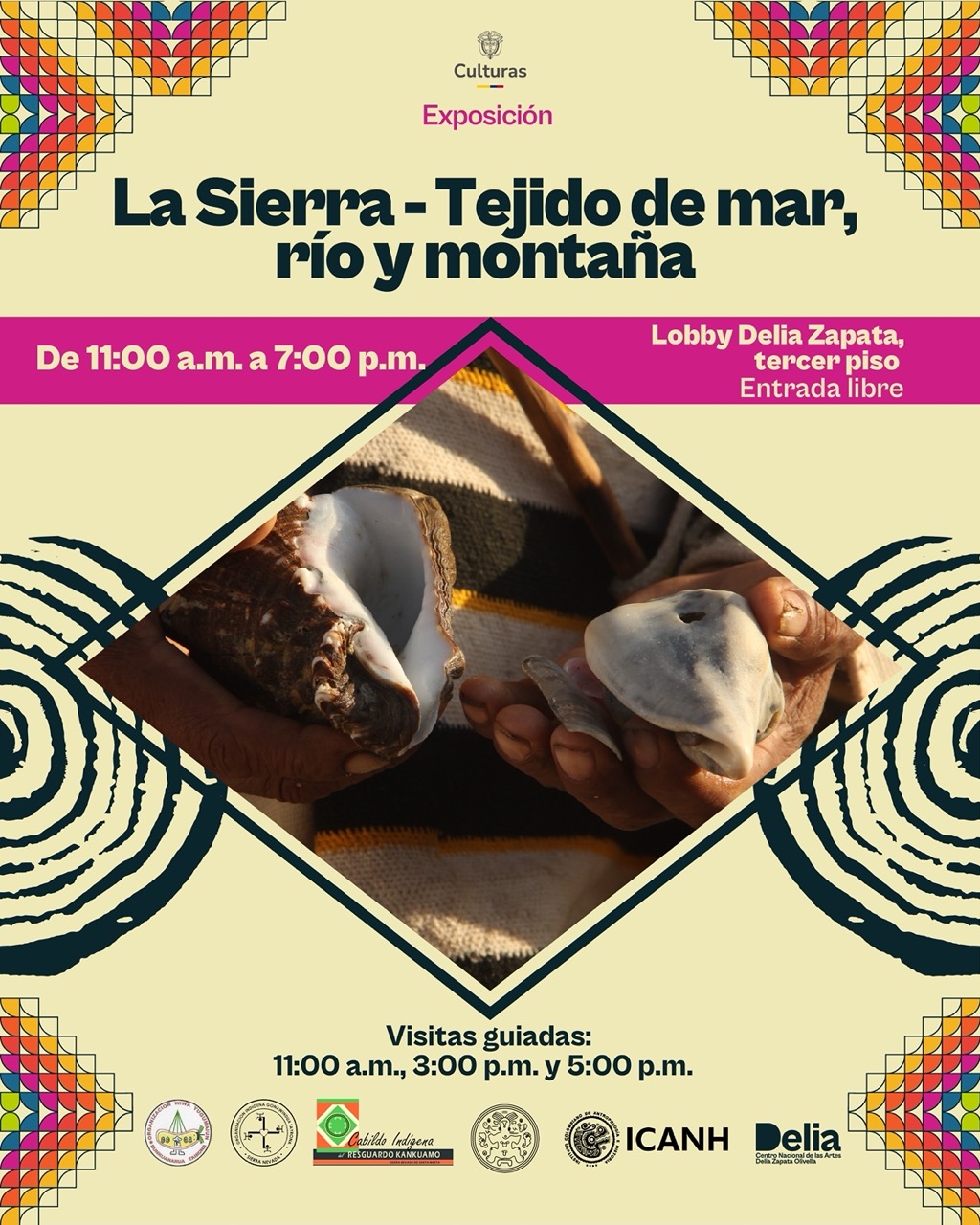 La exposición 'La Sierra - Tejido de mar, río y montaña' presenta una aproximación interactiva a la riqueza geográfica, natural y cultural de la Sierra Nevada de Santa Marta, uno de los ecosistemas más complejos y significativos de Colombia. Este ejercicio de construcción colectiva ofrece a los visitantes una experiencia que abarca desde las zonas marinas y costeras hasta los picos nevados que superan los 5.700 metros sobre el nivel del mar. 