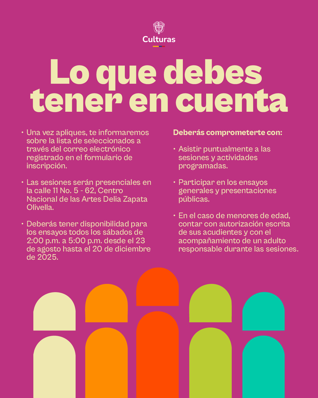 Voces del Encuentro 2025: Convocatoria abierta para el Coro Comunitario Intercultural en el Centro Nacional de las Artes