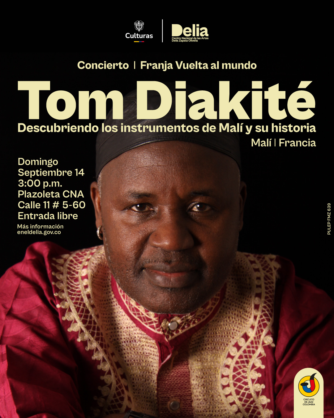 Concierto – Toumani “Tom” Diakité