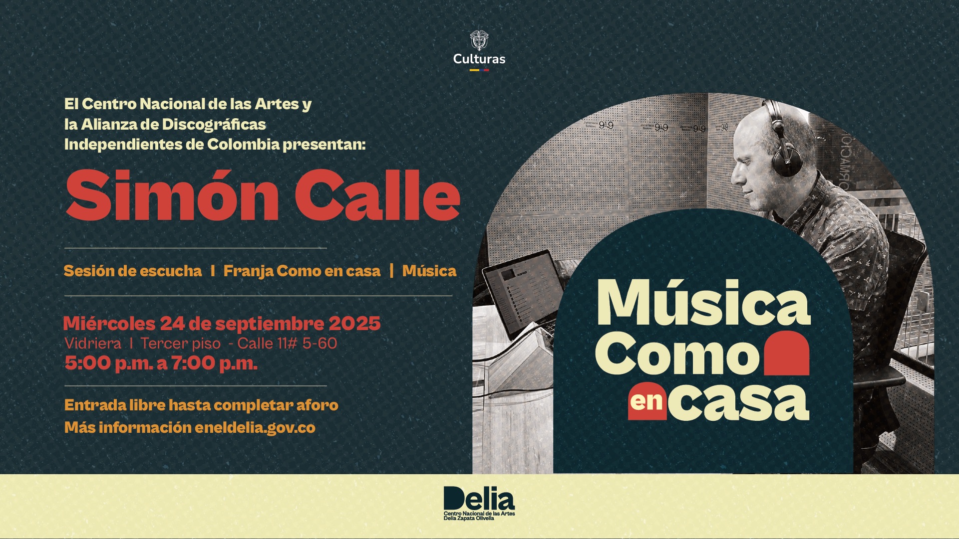 En la Vidriera del Centro Nacional de las Artes volvemos a encontrarnos Como en casa, un espacio creado para detenernos, escuchar con calma y descubrir en comunidad. 