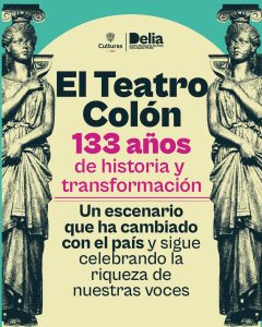 Con un concierto de Carmelo Torres y su Cumbia Sabanera, talleres dedicados a la cumbia y espacios para reflexionar sobre historia y riqueza cultural, el Centro Nacional de las Artes celebra el aniversario 133 del Teatro Colón y conmemora el 12 de octubre, Día de la Diversidad Étnica y Cultural.