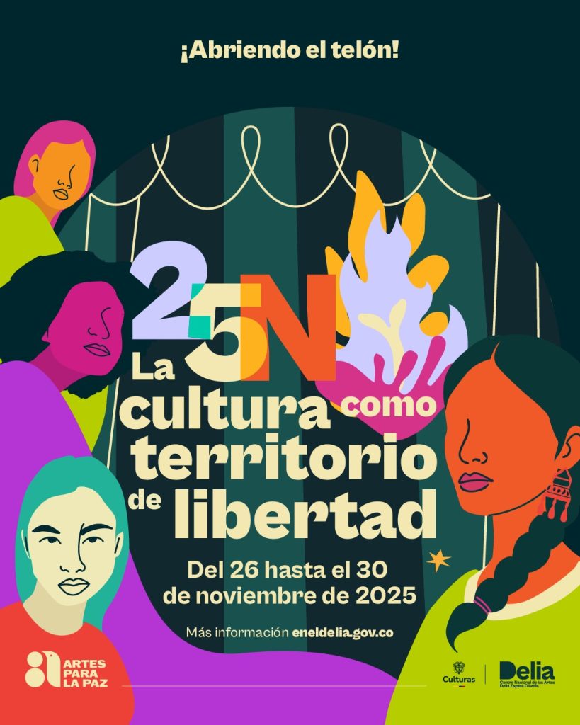 En el Centro Nacional de las Artes nos unimos a la conmemoración del 25N, Día Internacional de la Eliminación de la Violencia contra las Mujeres. Este 2025, reafirmamos nuestro compromiso con la construcción de espacios seguros, diversos y libres de violencias, reconociendo el papel del arte y la cultura como territorios de memoria, reflexión y transformación social.
