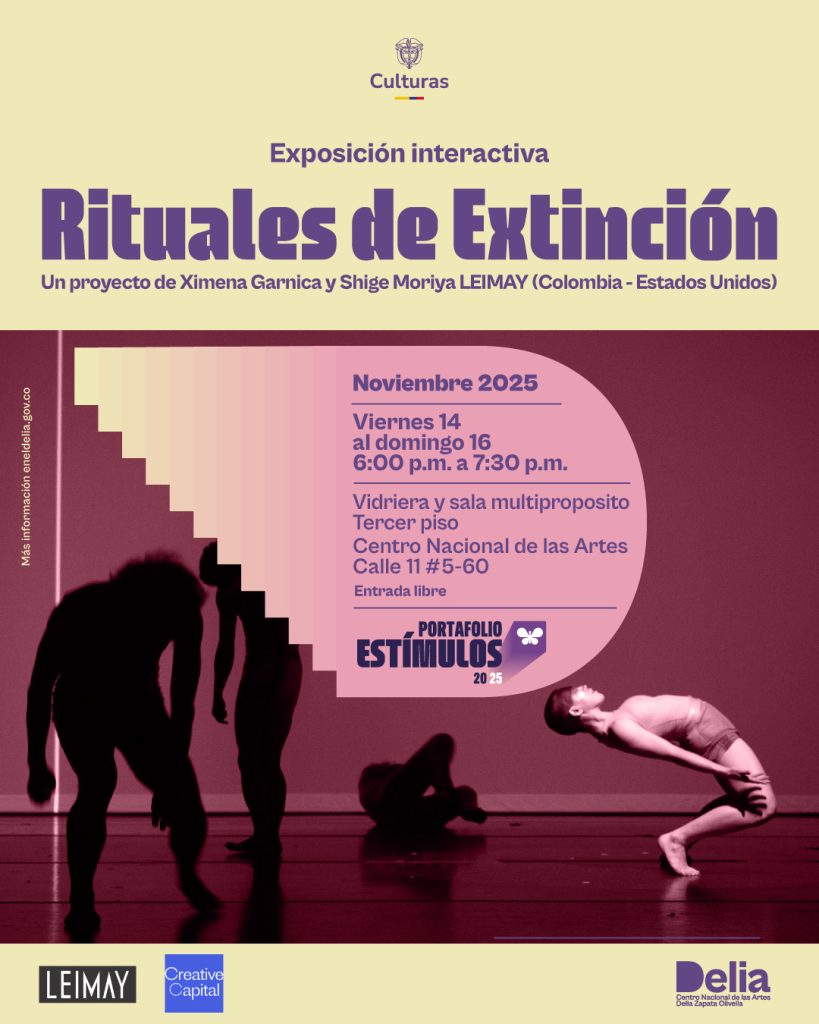 Durante la temporada de 'Rituales de Extinción', el público podrá ampliar esta experiencia a través de una exposición interactiva. Esta instalación muestra el proceso creativo e investigativo detrás de la obra, con proyecciones, registros documentales, fotografías y tablets interactivas que destacan los territorios, las comunidades y las problemáticas socioambientales que han dado forma a la obra. 