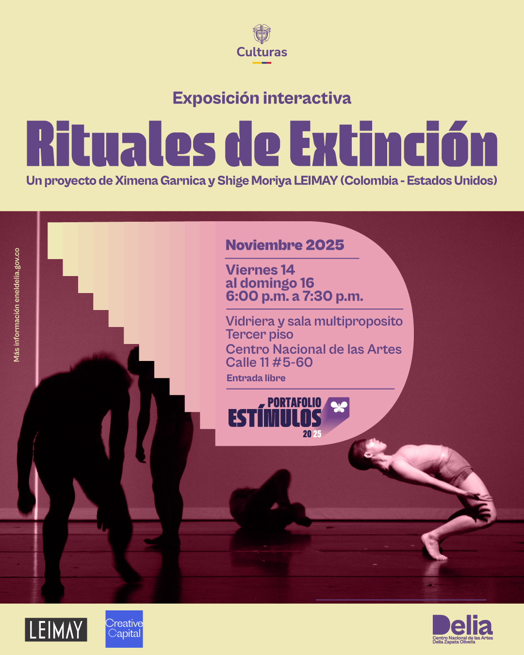 Durante la temporada de 'Rituales de Extinción', el público podrá ampliar esta experiencia a través de una exposición interactiva. Esta instalación muestra el proceso creativo e investigativo detrás de la obra, con proyecciones, registros documentales, fotografías y tablets interactivas que destacan los territorios, las comunidades y las problemáticas socioambientales que han dado forma a la obra. 