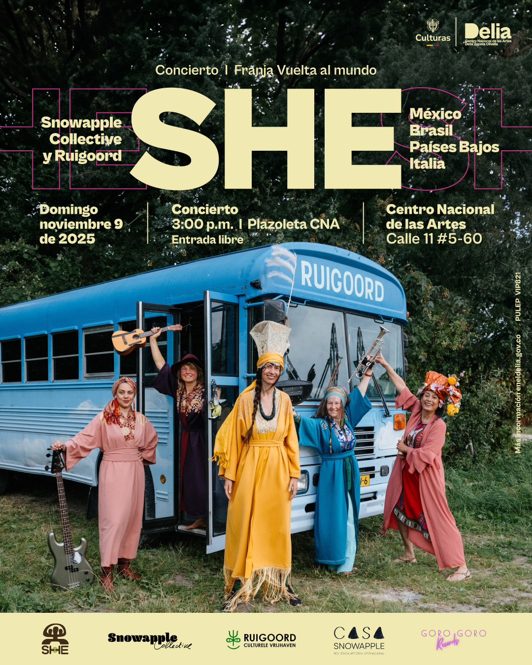 SHE – Snowapple Collective y Ruigoord