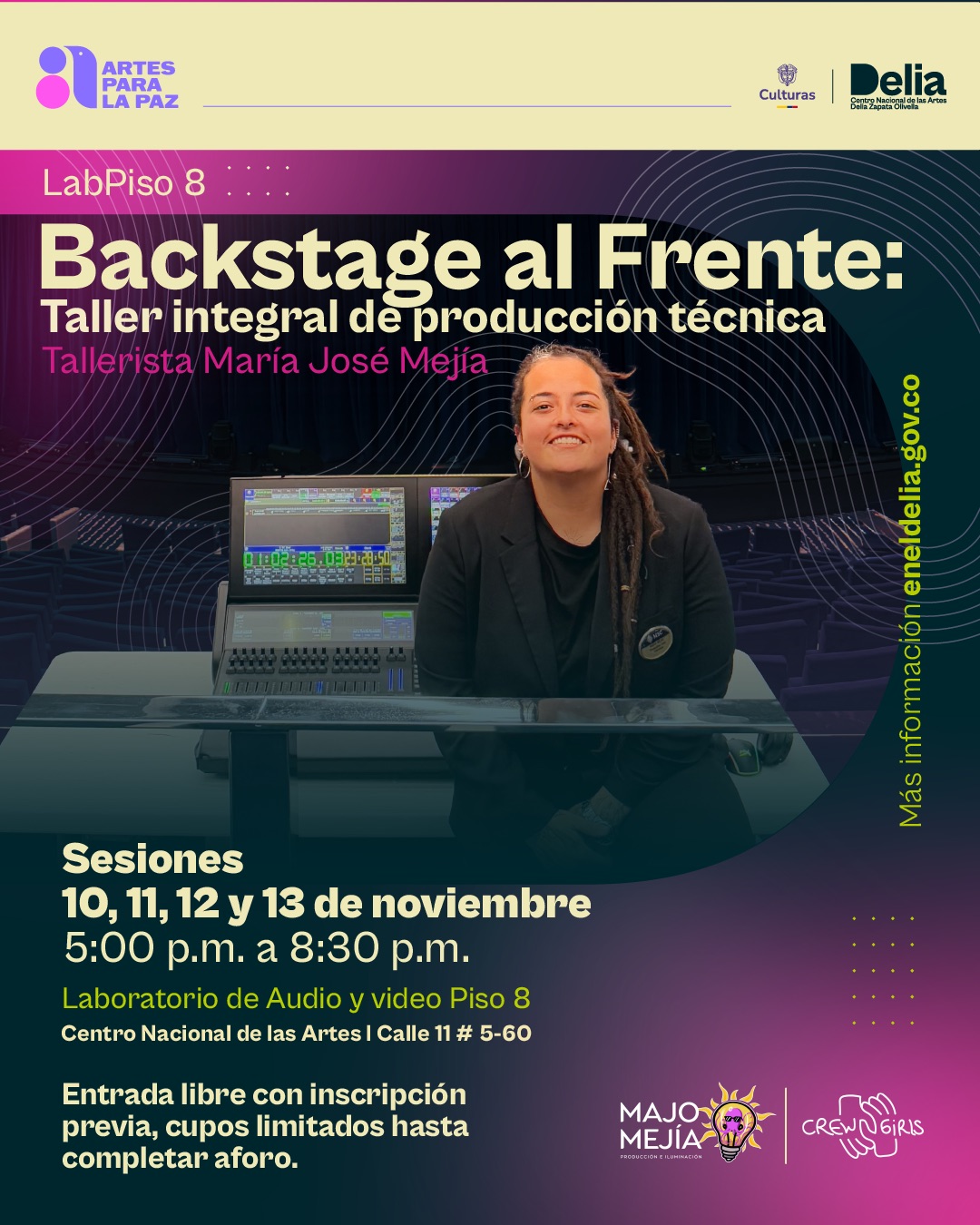 Taller Integral de Producción Técnica: Backstage al Frente