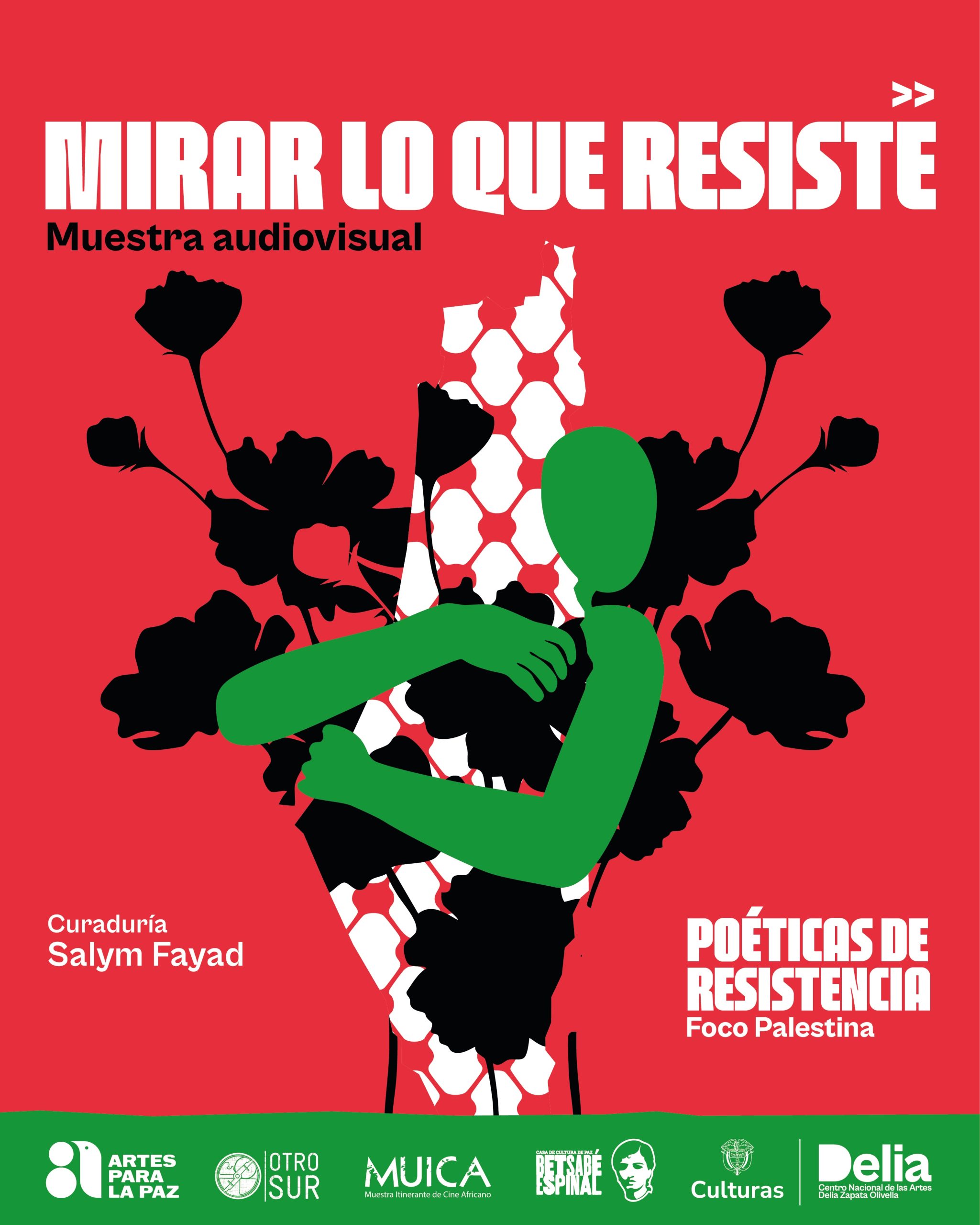 En el marco de la conmemoración del Día Internacional de Solidaridad con el Pueblo Palestino anunciando la programación de Poéticas de resistencia: Foco Palestina, que se realizará en Medellín y Bogotá.