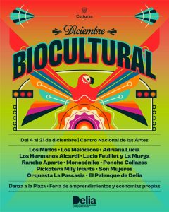 Del 4 al 21 de diciembre, el Centro Nacional de las Artes reúne música, danza, feria de economías propias y encuentros que muestran cómo la cultura se vive en comunidad.