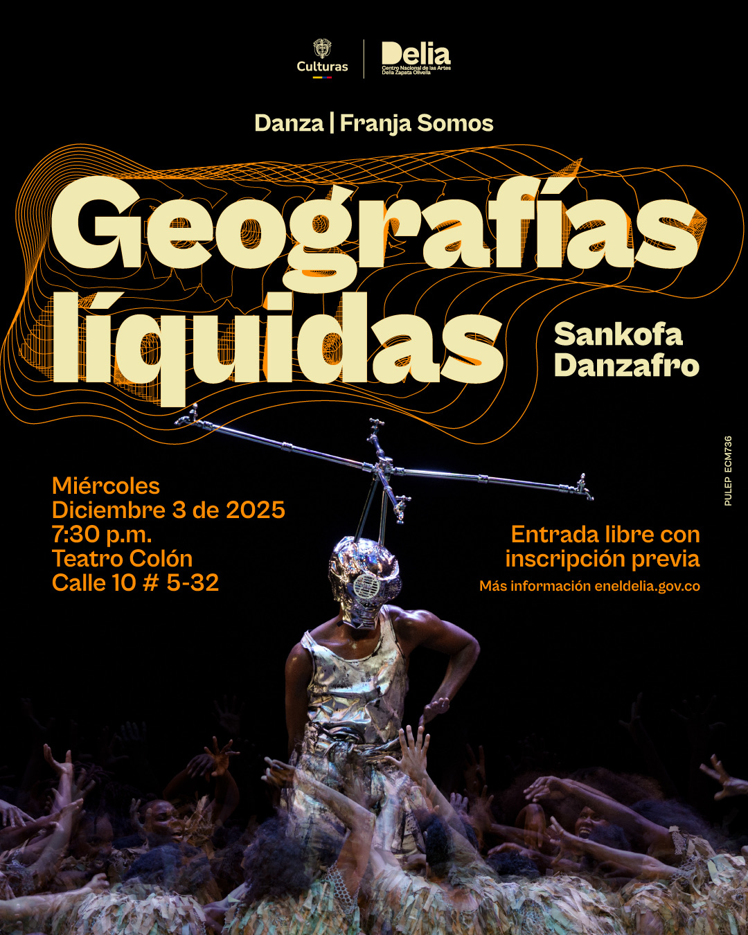 Geografías Líquidas es una obra que explora la relación vital entre las comunidades afro y los ecosistemas acuáticos como los ríos, los arroyos y el mar.