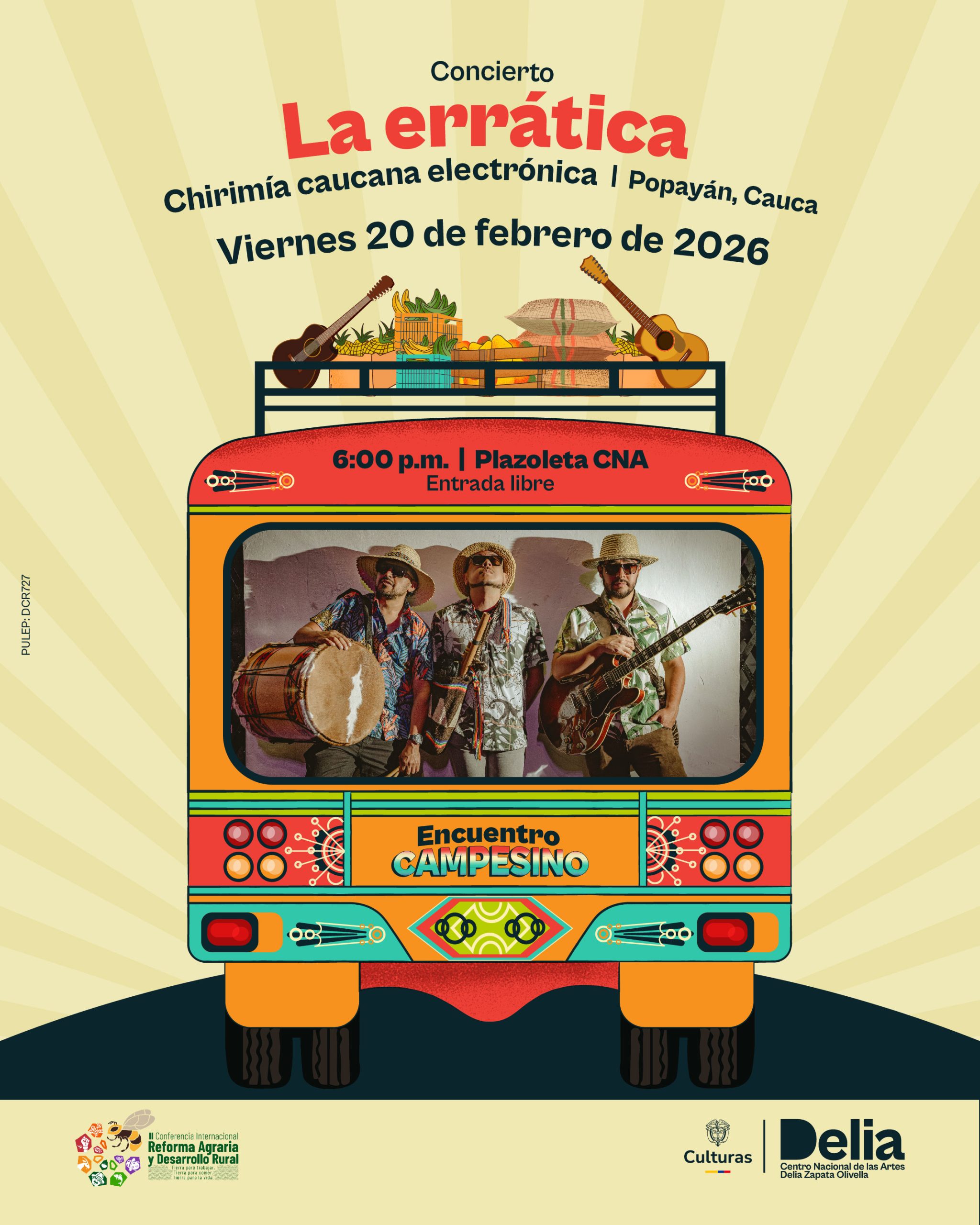 Encuentro Campesino – La Errática – Concierto