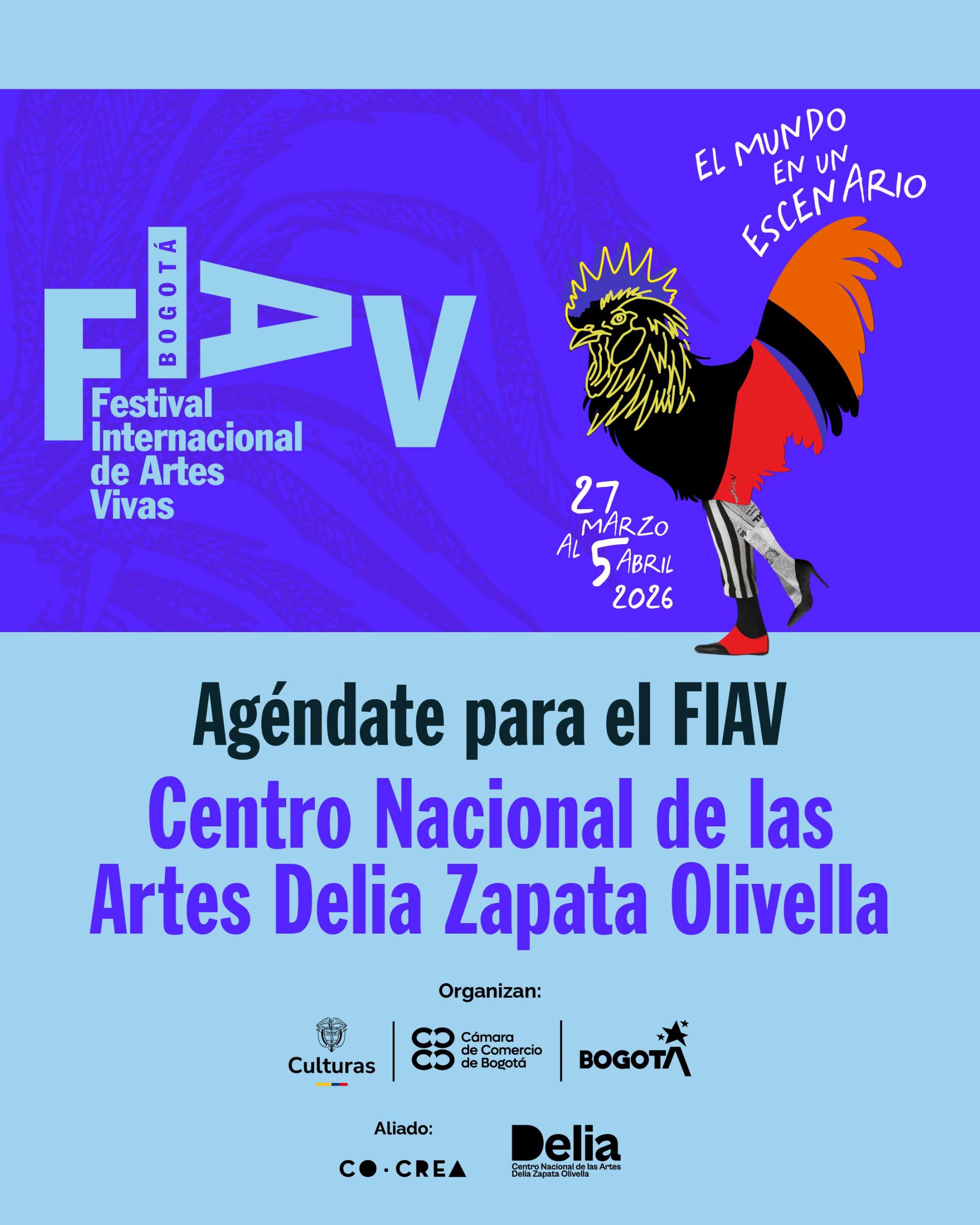 Festival Internacional de Artes Vivas – FIAV – CNA – 2026