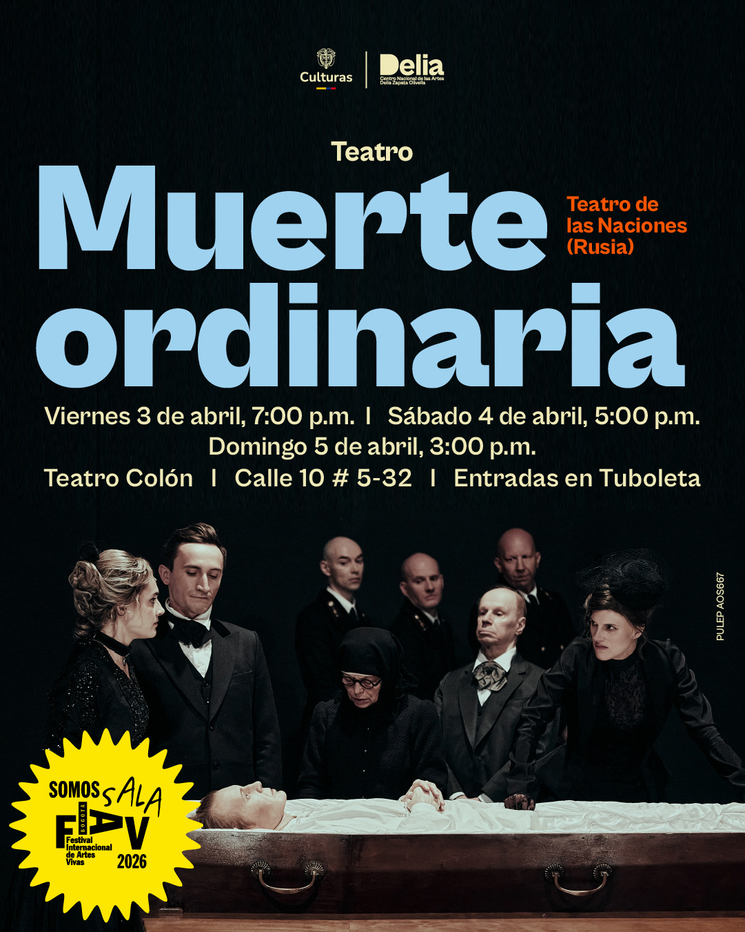 FIAV – Teatro Muerte ordinaria