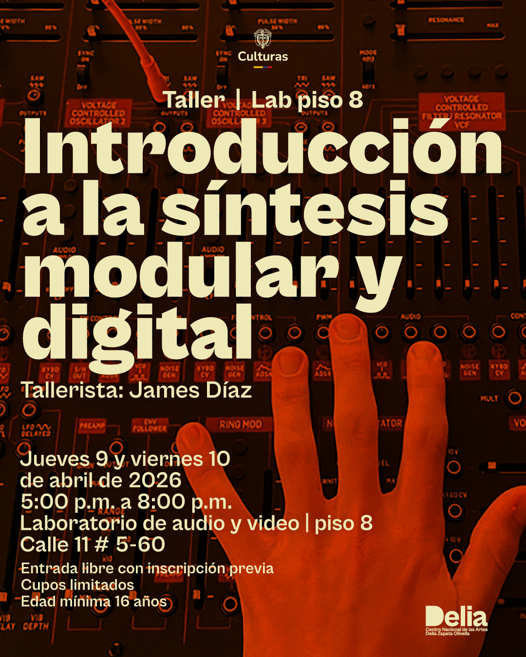 LAB Piso 8 – Taller Introducción a la síntesis modular y digital