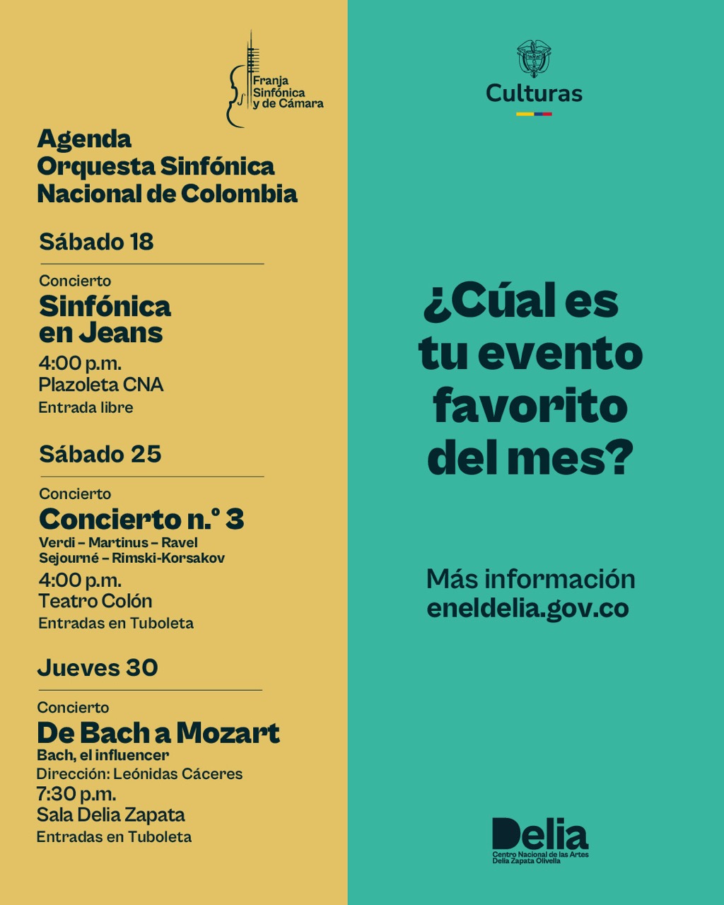 Programación - Abril - Centro Nacional de las Artes