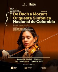 De Bach a Mozart, serie de la Franja Sinfónica y de Cámara – Abril