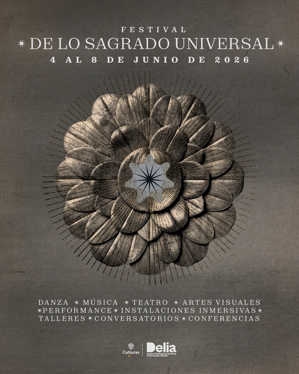 De lo Sagrado Universal propone un espacio de encuentro entre memorias, espiritualidades y lenguajes artísticos atravesados por preguntas comunes sobre lo humano.