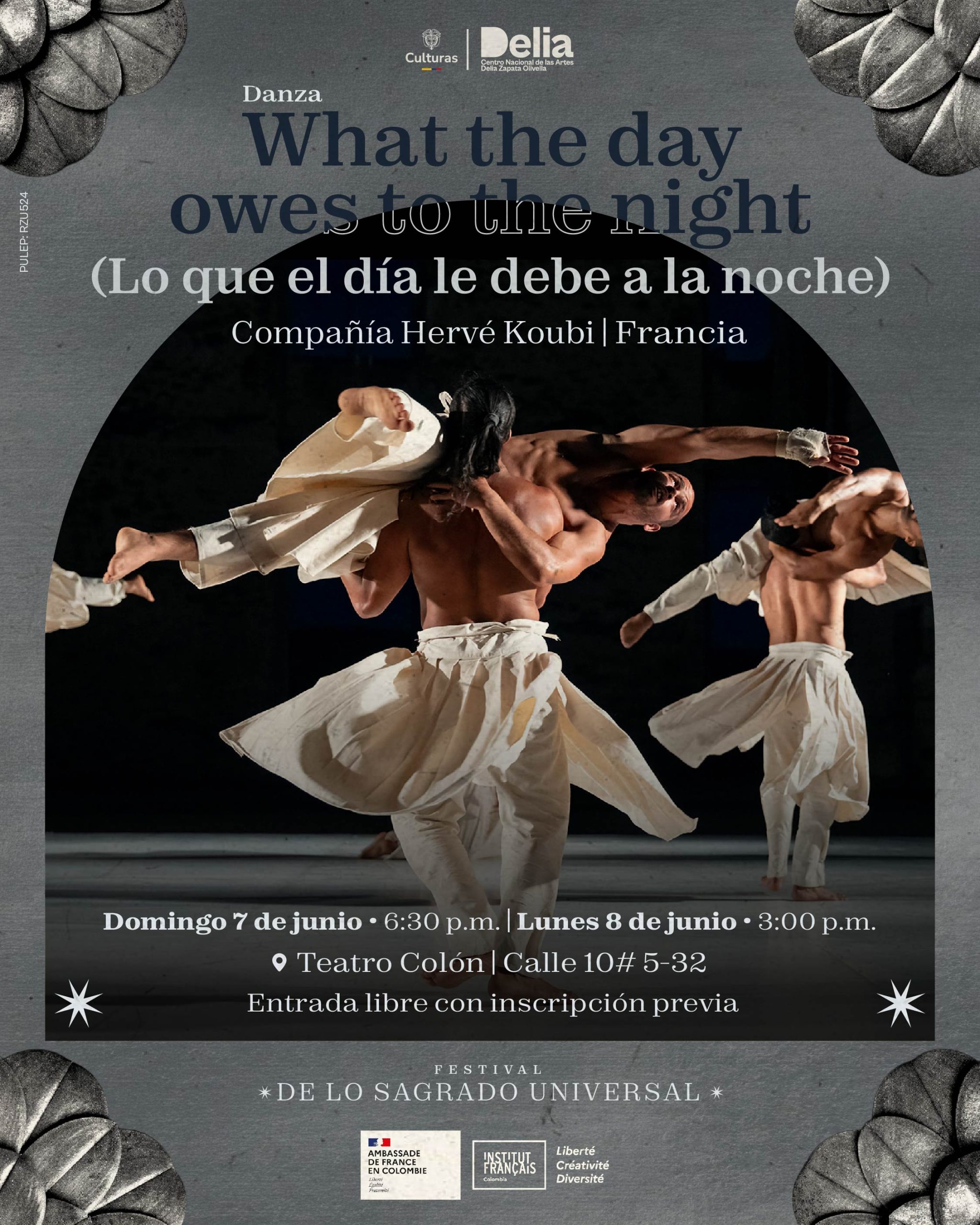 Lo que el día le debe a la noche – Festival De lo Sagrado Universal