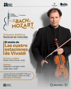 De Bach a Mozart 2, serie de la Franja Sinfónica y de Cámara – Junio