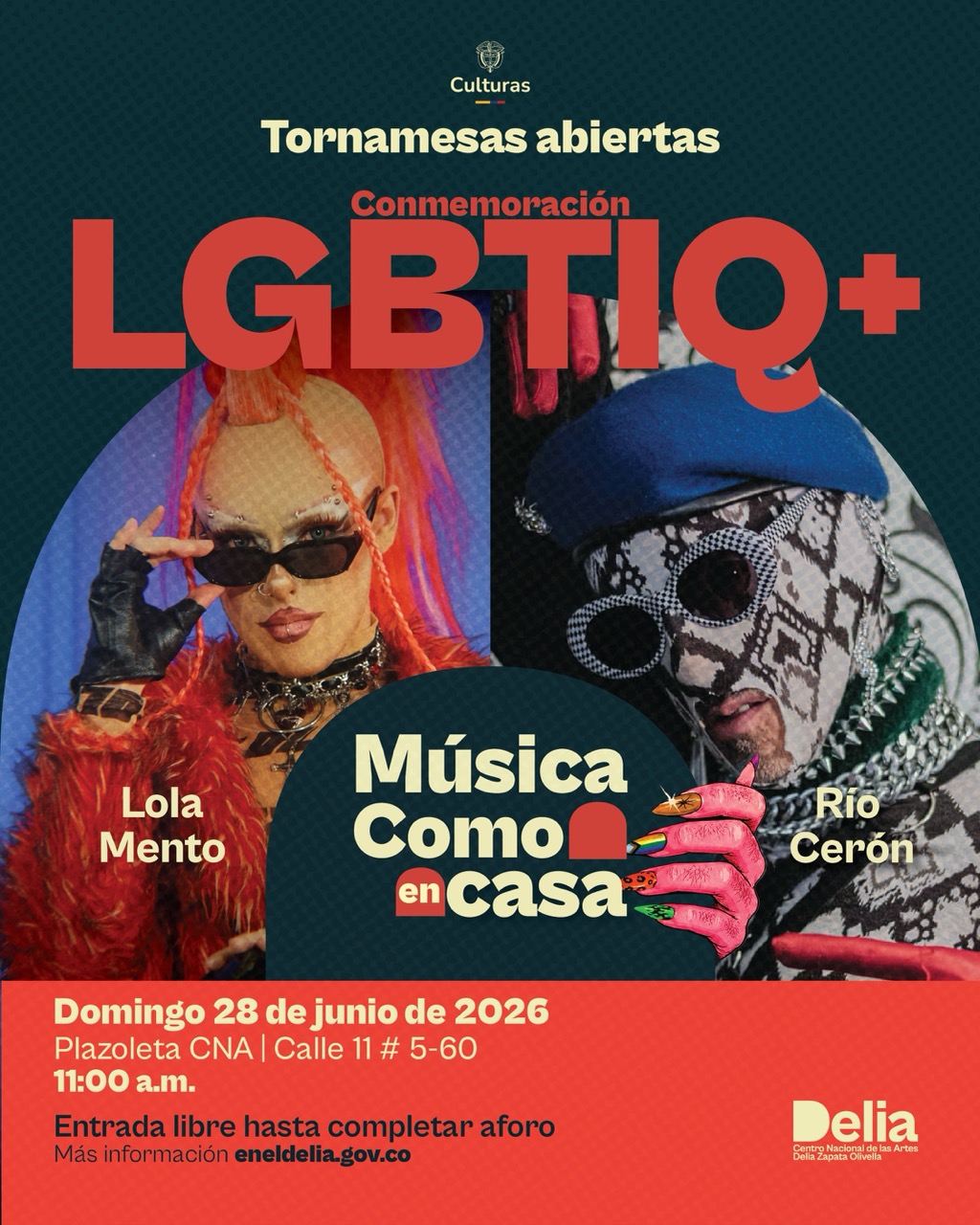 Música Como en casa – Conmemoración LGTBIQ+