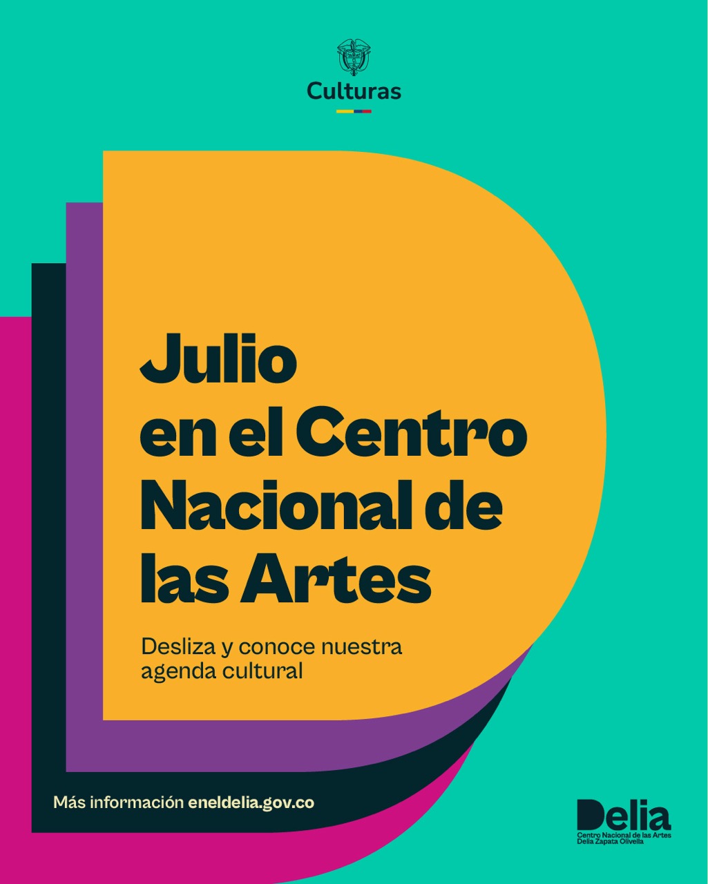 Programación Julio - 2026 Centro Nacional de las Artes - Teatro Colón