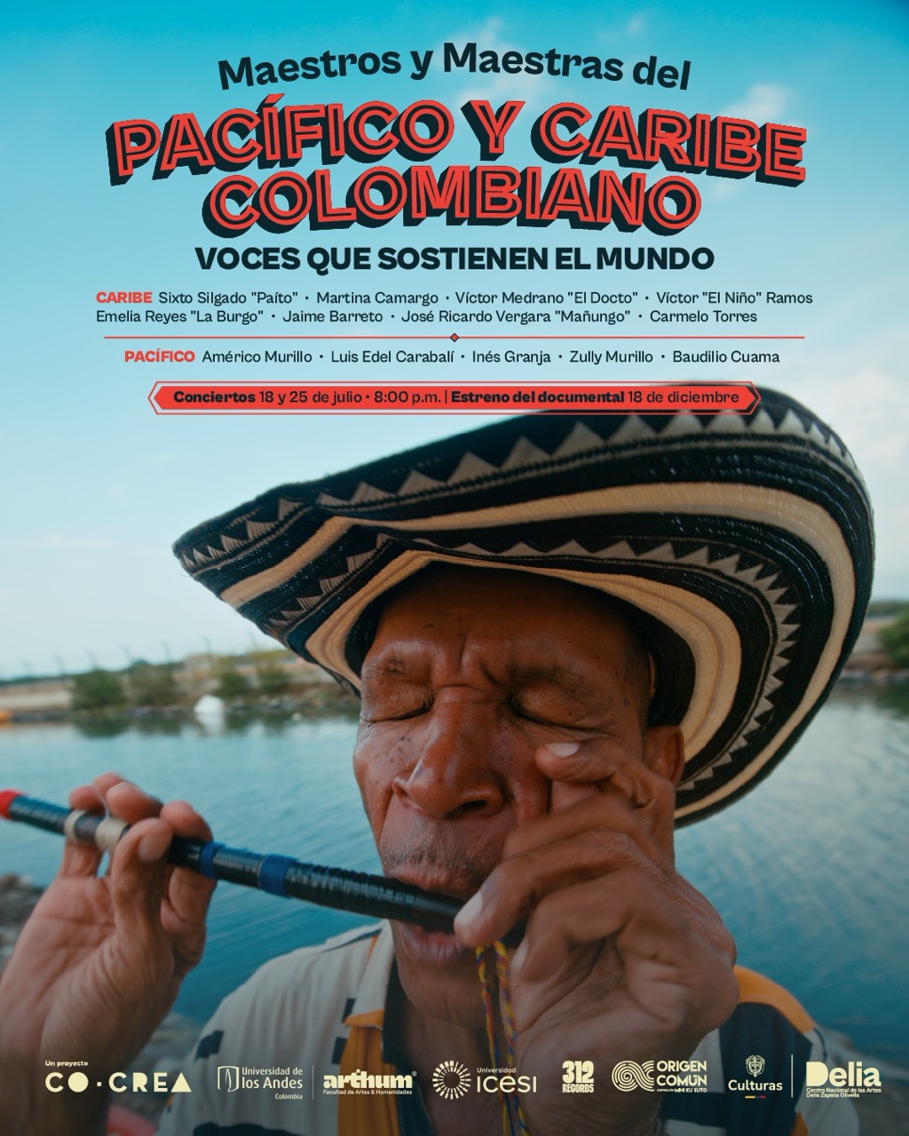 Homenaje – Maestros y Maestras del Pacífico y el Caribe colombiano