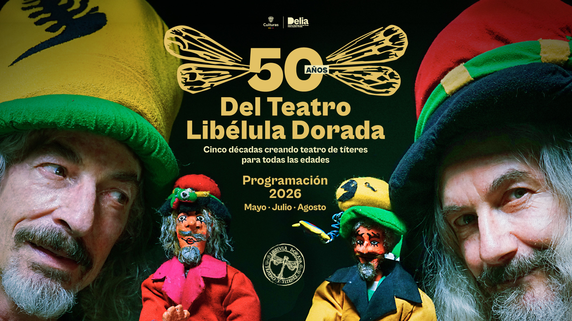 Actores en escena t´teres